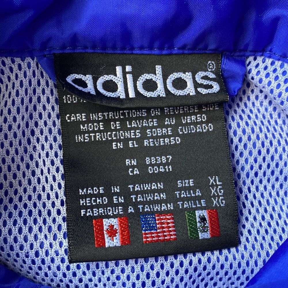 Retro vintage adidas windbreaker - Picture 3 of 4